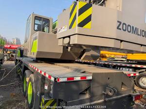 <b>Used</b> Zoomlion ZTC500V 50 ton Lattic Boom Truck <b>Crane</b> Good Condition Zoomlion Mobile <b>Crane</b> 55 ton with Fly Jib - Product Image 5