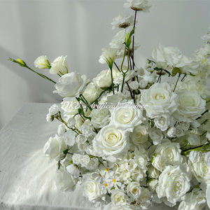 Arrangements de fleurs artificielles en soie personnalisés DKB pour mariages, Noël, Halloween - Décoration intérieure/extérieure écologique, couleurs personnalisées - Product Image 3