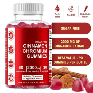 OLLI porsiyon başına 2000 mg şekersiz Vegan tarçın krom Gummies beyin takviyesi Ceylon tarçın Gummies hamile olmayan için - Product Image 3