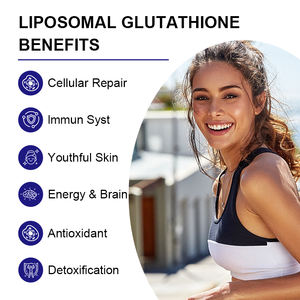 Cápsulas de Glutatión Liposomal Hechas en EE. UU., 500 mg, Alta Biodisponibilidad, Suplemento Antioxidante para la Reparación Celular y una Piel Joven - Product Image 3