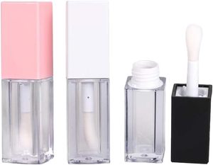 Venta al por mayor de tubos de brillo de labios de 5ml envases botellas de embalaje personalizado lápiz labial líquido vacío tubos de aceite de labios con logotipo - Product Image 2
