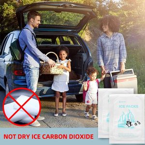 Tùy Chỉnh Mỏng Mini Nhỏ Tái Sử Dụng Khô Lạnh Tủ Đông Mát Ice Gel Gói Túi Với Logo Cho Mát Thực Phẩm Vận Chuyển Giao Hàng - Product Image 3