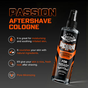 BARBATTLE CPNP GMPC MSDS Factory <span class=keywords><strong>Barber</strong></span> Reduce el enrojecimiento y las quemaduras de la maquinilla de afeitar Spray de Colonia para después del afeitado para hombres Etiqueta privada - Product Image 2