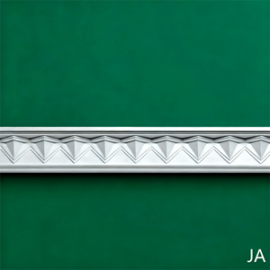 Moldura de yeso moderna blanca imprimada, cornisa decorativa inferior para pared, para uso en hoteles, talleres y hospitales, ecológica - Product Image 4