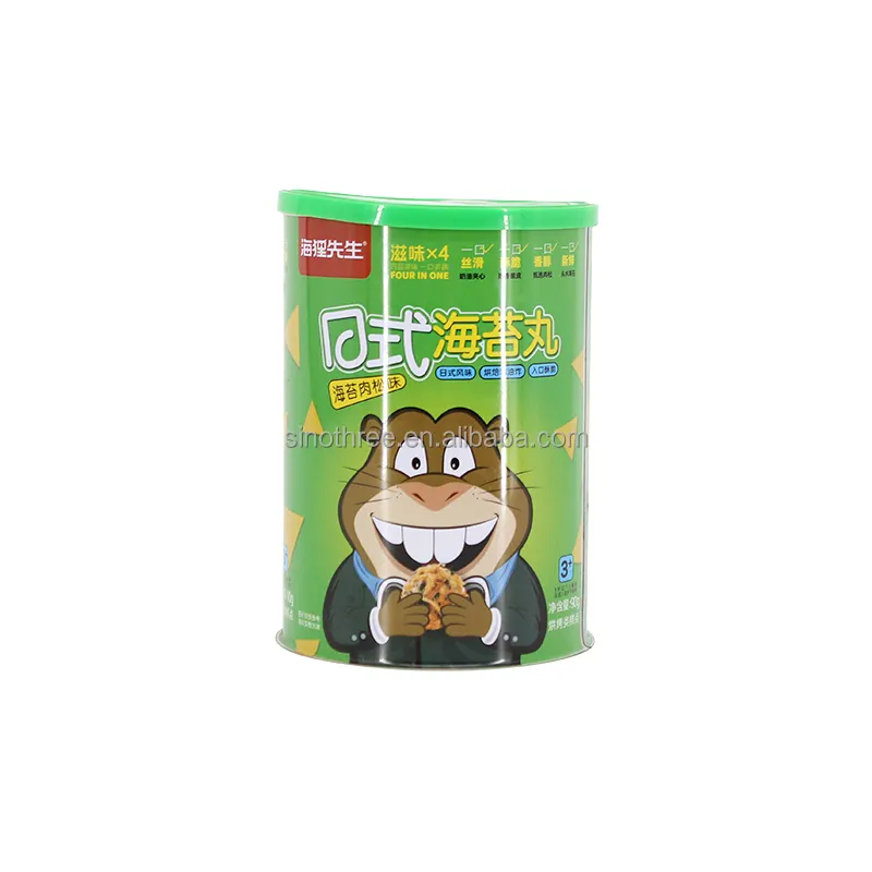 custom print empty 185g 400g 500g tin cans with easy open ends for seeds nuts oats beans dry food