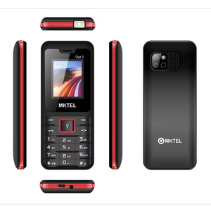 Teléfono Móvil MKTEL <span class=keywords><strong>OYE</strong></span> 3 con Pantalla de 1.77 Pulgadas, Batería de 1800 mAh, Doble SIM, Doble Modo de Espera, Reproductor MP3/MP4, Radio FM y Linterna Potente, Teléfono para Personas Mayores - Product Image 1