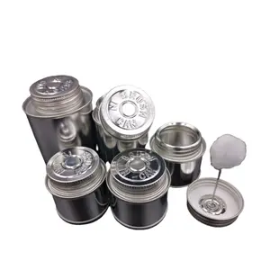 Glue Tin Can Manufacturer 118ml 125ML 4 oz Tin Can for PVC Solvent Cement with Dauber or brush with Screw Top