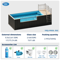 Piscine hors sol haut de gamme, construction en acier durable pour espaces extérieurs