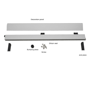 Bande d'étanchéité acoustique pour <span class=keywords><strong>porte</strong></span>, <span class=keywords><strong>joint</strong></span> <span class=keywords><strong>de</strong></span> <span class=keywords><strong>bas</strong></span> <span class=keywords><strong>de</strong></span> <span class=keywords><strong>porte</strong></span> automatique en aluminium à descente automatique - Product Image 6