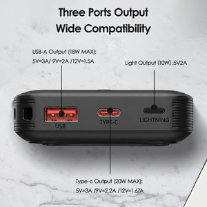 PB85-2 <span class=keywords><strong>Power</strong></span> Bank Magnétique Sans Fil Coloré Tendance 10000mAh Chargeur Portable de Voyage en Polymère avec Câble USB C Détachable et Cordon - Product Image 6