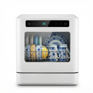 <span class=keywords><strong>Lave</strong></span>-<span class=keywords><strong>vaisselle</strong></span> <span class=keywords><strong>de</strong></span> comptoir intelligent entièrement automatique avec stérilisation à haute température, sans installation, pour hôtels et foyers - Product Image 3