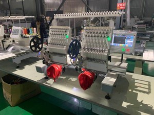 Glory <span class=keywords><strong>Tang</strong></span> Máquina de Bordar Computarizada Automática de Dos Cabezales para Gorras Planas, Uso Doméstico y Tiendas de Impresión, con Motor de Engranajes y Rodamientos - Product Image 5