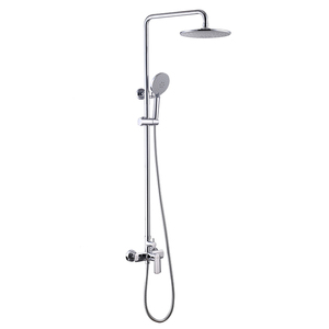 Ensemble de douche en laiton britannique de haute qualité <span class=keywords><strong>avec</strong></span> pulvérisation douce à poignée unique et finition chromée pour salle de bain et hôtel - Product Image 1