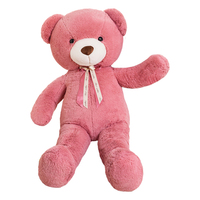 En gros, Ours en peluche géant assis, personnalisé, extra large et doux, avec nœud