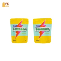 Sachet Doypack avec fente Euro et fermeture CR pour l'emballage de bonbons au citron, de noix et de snacks variés