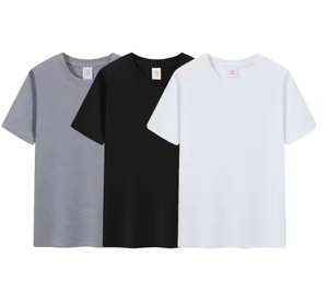 T-Shirt da Uomo in Cotone e Poliestere all'Ingrosso, Manica Corta, Alta Qualità, Personalizzabile con Logo - Product Image 1