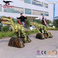 Wahana Dinosaurus Animatronik Brachiosaurus, Model Dinosaurus Animatronik Elektrik untuk Komersial, Dinosaurus Silikon