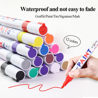 Nettoyant pour peinture, stylo de peinture huileux pour roues de voiture, polis pour pneus en caoutchouc automobile, marqueur permanent pour métal, graffiti, rayures, cire humide