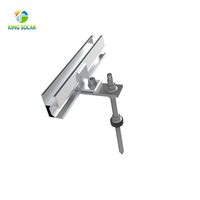 Accessoires de montage solaire KINGSOLAR, boulon de suspension en acier haute résistance, fournisseur CE ISO OEM