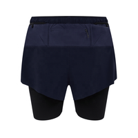 Jogging pour homme de luxe haut de gamme sur mesure, coupe régulière, nylon/coton, respirant, séchage rapide, écologique, coupe-vent, design 2 en 1, élastique