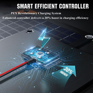 20W 12V Buigbare Monokristallijne Half-Cell Silicium Zonnelader Semi-flexibele Zonnepanelen voor Camper Boot Auto Maritiem Gebruik - Product Image 6