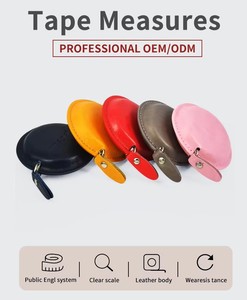 เทปวัดตัวหนัง PU คุณภาพสูง สีสันสดใส ใช้งานสะดวก แบบยืดหดได้ เรียบลื่น - Product Image 4