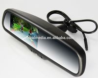 Vehículo de respaldo inverso Wifi retrovisor Monitor de coche vista Trasera Sistema de tablero Kit de marcha atrás cámara de estacionamiento inalámbrica