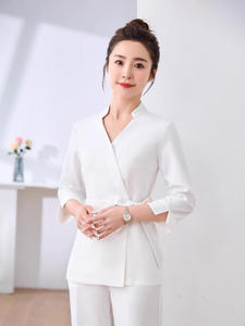 Uniformes Unisex de Manga Corta para Cosmética, Odontología, Gestión de la Piel, Masajes, Club de Salud y Fisioterapeutas - Product Image 2