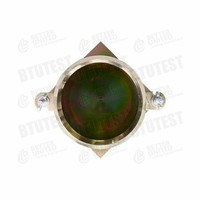 Ensemble de moules et de pilon Proctor ASTM/EN 101.6/152.4mm pour essai de compactage des sols