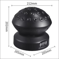 Projecteur laser RGB MX512 à effet de mouvement infini, contrôle 20Hz, faisceau araignée rouge/vert, éclairage de scène DJ