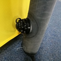 Fabrication sur mesure de tente de camping avec cadre gonflable en tube d'air, support de poteau de faisceau d'air extérieur, avec soupape de décharge de surpression
