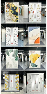 <span class=keywords><strong>Armario</strong></span> de Acero para el Hogar al por Mayor, Diseño Personalizado con Varios Patrones, Venta Directa de Fábrica con Tres Puertas y Cerradura - Product Image 4