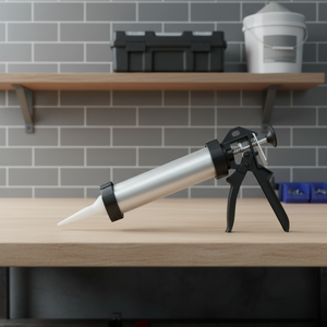 Pistola de Calafateo Manual de Alta Resistencia con Rotación de 360 Grados y Cuerpo de Hierro para Aplicación de Sellador de Silicona y Adhesivos - Product Image 1