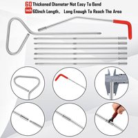 Nouveau Design, vente chaude, 18 pièces, serrurier automobile, outils de déverrouillage de portes, ouverture de voiture, kit d'outils de verrouillage de voiture, logo OEM