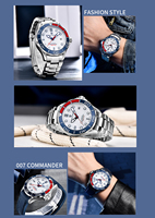 PAGANI DESIGN 007 montre mécanique montre automatique de luxe pour hommes NH35A AR saphir cristal étanche horloge 2024 nouveau