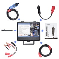 PT150 Professional Automotive Circuit Tester 12V/24V Digital Diagnostic Tool w/Color Display Continuity Signal Circuit Testing