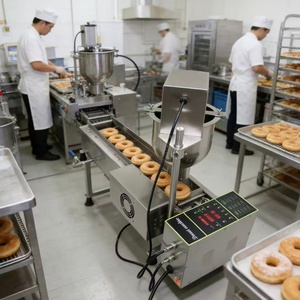 Máquina Industrial Eléctrica para Hacer Mini Donas, Máquina Comercial de Acero Inoxidable de Grado Alimenticio para Hacer Donas - Product Image 3