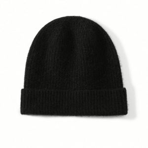 Gorro de Cachemira Personalizado de Alta Calidad con Logotipo, Gorro de Lana Clásico Suave Tejido para Invierno, Ciclismo, Deportes, Negocios, Pesca y Fiestas - Product Image 2