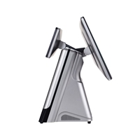 Terminal de point de vente de bureau 15,6 pouces, Windows I5 10e génération, 4 Go, 64 Go, imprimante thermique intégrée de 80 mm, Bluetooth, Wi-Fi, connectivité USB