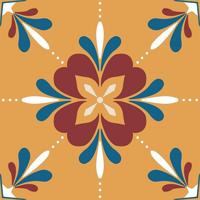 Carrelage mural en céramique moderne vintage à motif floral 300x300mm, finition mate, résistant aux acides, antidérapant, imperméable, pour la décoration de la cuisine et de la salle de bain