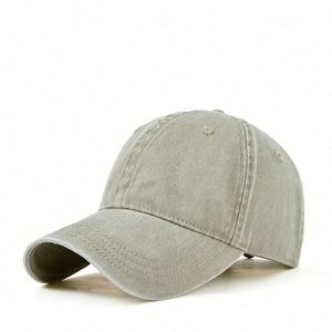Gorra de Béisbol de Seis Paneles a la Moda, Gorras de Protección Lavadas de Estilo Retro, Tallas Grandes, Sombreros para el Sol para Hombres y Mujeres - Product Image 1