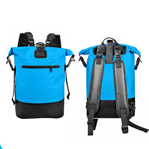 Mochila Impermeable de PVC con Cierre Enrollable, Unisex, para Senderismo, Camping, Rafting, Color Sólido, para Actividades al Aire Libre - Product Image 3