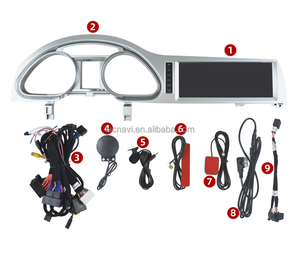 Lucnavi 10.25 \ "OLED Qualcomm autoradio Android lettore GPS DVR DAB OBD-Multimidia supporto per <span class=keywords><strong>Audi</strong></span> Q7 2010-2011 1 anno di <span class=keywords><strong>garanzia</strong></span> - Product Image 3