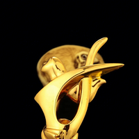 Trofeo de Cristal K9 Grabado, Estilo Deportivo Moderno, Hecho a Mano, Chapado en Oro, con Logotipo Personalizado, Venta al Por Mayor