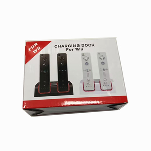 High Quality Plastic Charging Dock for <strong>Wii</strong> Controller Battery Packs Accessories with Charging Stand Compatible <strong>Wii</strong> Game <strong>Console</strong> - Product Image 2