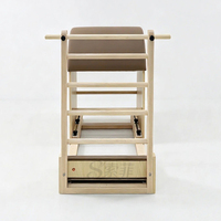 Baril d'escalier Pilates en bois durable, portable et écologique pour exercices et entraînements de yoga, direct usine