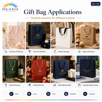 Sacs cadeaux rouges avec motif doré, emballage cadeau de luxe pour Noël, Nouvel An et promotions