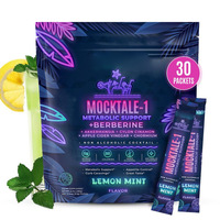 Poudre de théanine OEM/ODM saveur Chai Citron Menthe, mélange alcalin pour boisson, soutien mémoire, sommeil, immunité, digestion, 30 sachets