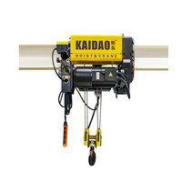 Palans électriques à câble métallique Kaidao MD type 5 tonnes, 380V, CE, ISO, double vitesse, positionnement de précision, palan industriel