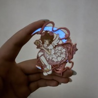 Accessoires de haute qualité, badge en métal Card Captor Sakura KINOMOTO SAKURA, bijoux artisanaux en alliage, broche, épingles d'anime